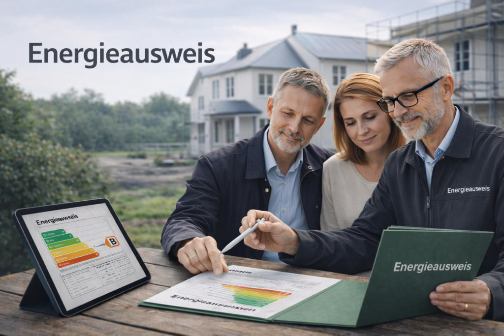 Energieberater erklärt Energieausweis für Wohngebäude in Bielefeld