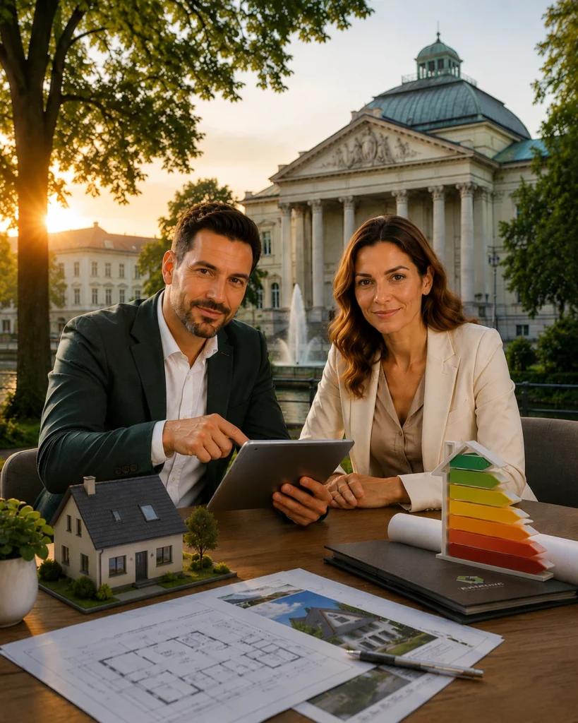 Energieberater von Energie Meilenstein beraten Hauseigentümer in Bad Oeynhausen zu energetischer Sanierung, Fördermitteln und energieeffizienten Lösungen für Wohngebäude.