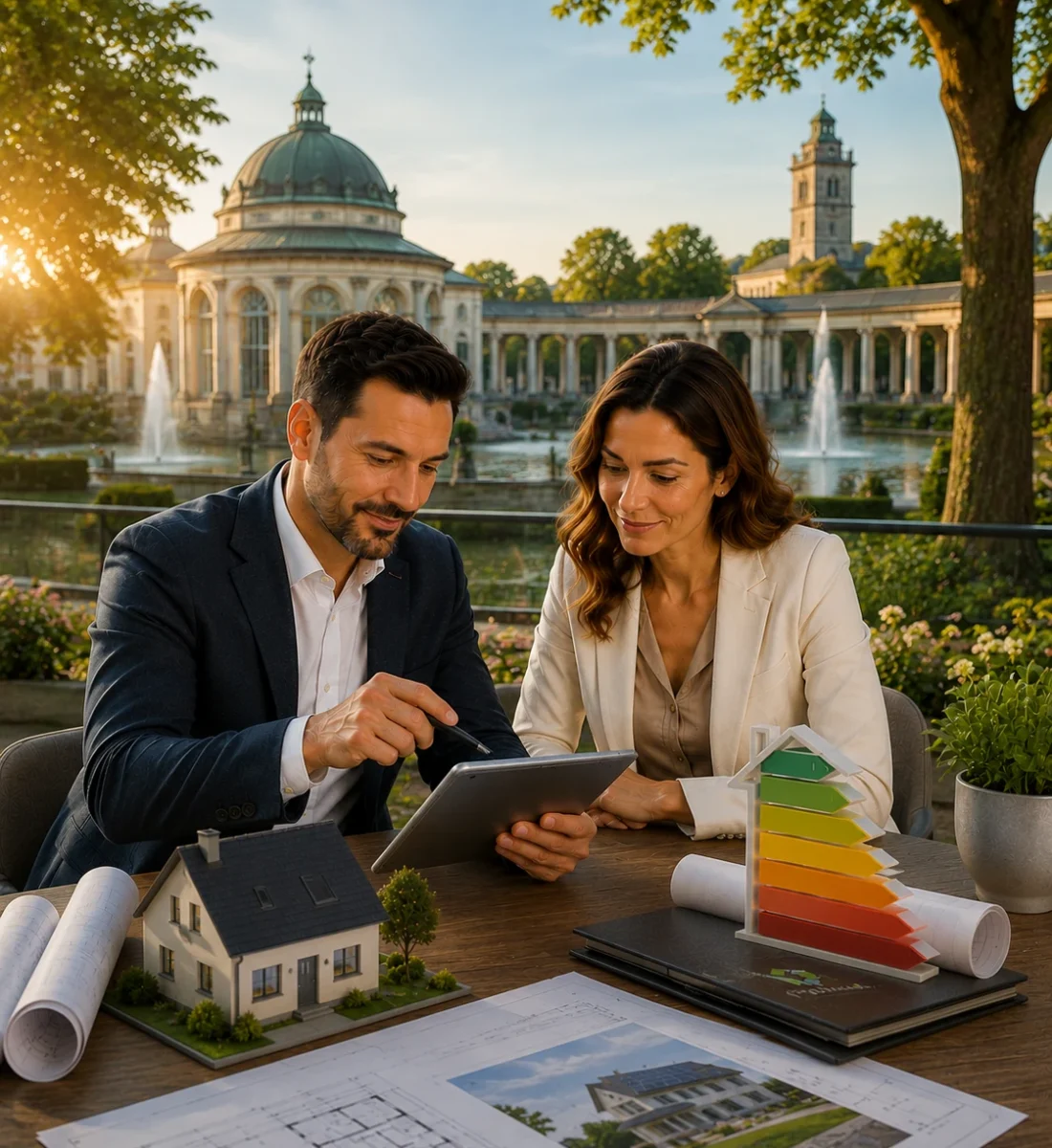 Energieberater beraten Hauseigentümer in Bad Salzuflen zu energetischer Sanierung, Fördermitteln und energieeffizienten Lösungen für Wohngebäude.